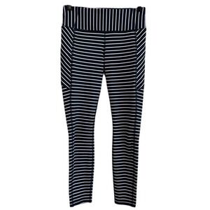 Athleta Striped High Rise 7/8 Leggings Athletic, size Small
